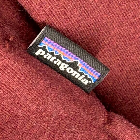 Patagonia Reg Fit Uprisal Hoody Casual Gorpcore Burgundy Maroon Womens Sz S - Picture 2 of 6